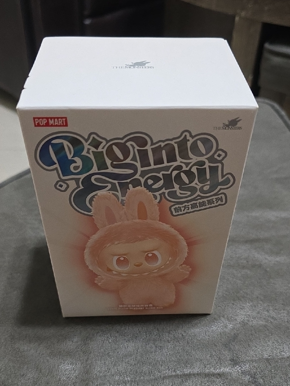 POP MART Biginto Energy Bunny Plush Figure - Pink